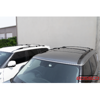 Black Roof Rails And Racks Suitable For Nissan Patrol Y62 Series 2010-2024