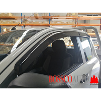 Weather shields suitable for Mazda BT-50 (Extended or Single Cab) 2012-2020