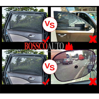 Magnetic Sun Shades suitable for TOYOTA PRADO 120 Series 2003-2009