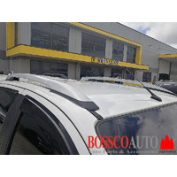 Silver and Black Roof Rails Suitable For Holden Colorado 2012-2020
