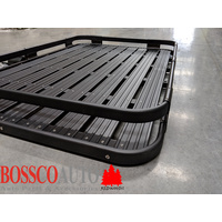 Black Aluminium Alloy Roof Basket with Full Side Fenders Suitable For Jeep Wrangler JK 2007-2018