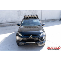 1.8m Aluminium Flat Roof Platform With Backbone Brackets Suitable For Mitsubishi Pajero Sport 2015+