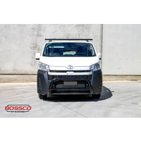 Black Nudge Bar Suitable For Toyota Hiace LWB 2019-2023