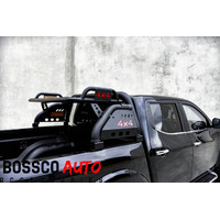 Tonneau Cover-Compatible Loaded Sports Bar with Roof Basket For Toyota Hilux 2005 -2024