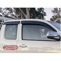 Weather Shields suitable for Toyota Hilux Extra Cab 2005-2015