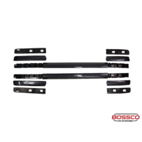 Dark Grey Roof Rails Suitable For Mazda BT-50 2020-2023 - FREE FITTING FOR FIRST CUSTOMER
