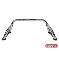 Stainless Steel Sports Bar W/ Brake Light Suitable For Toyota Hilux Tub Back 2005-2024