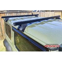 Black Heavy Duty Roof Racks suitable for Suzuki Jimny 2018-2023