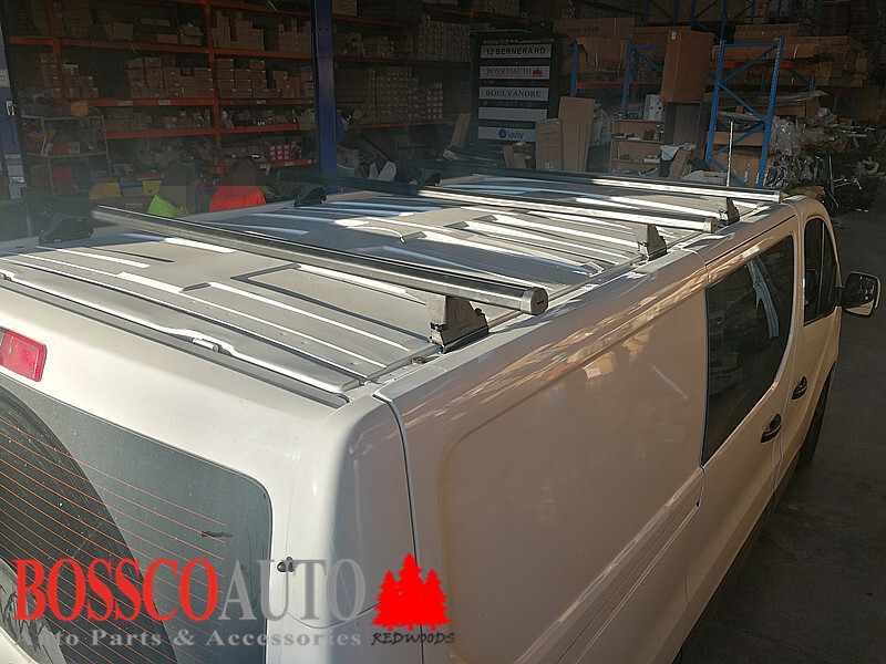 Heavy Duty 3 Bar Roof Rack System Fits Vivaro Traffic Primastar Van 