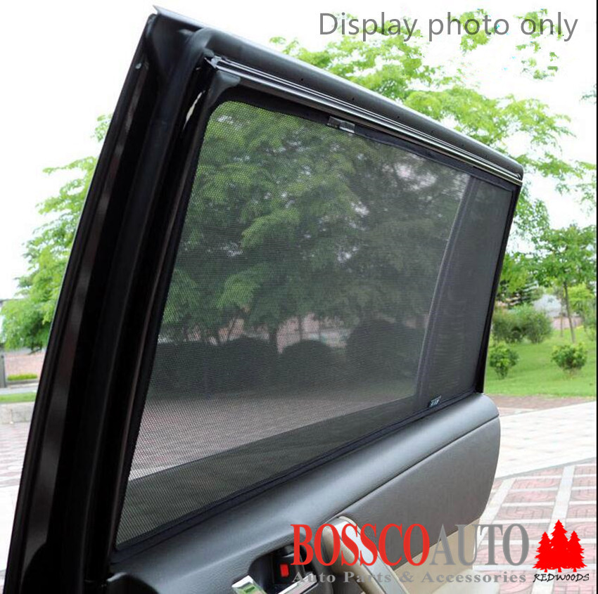 Magnetic Sun Shades suitable for Jeep Wrangler JK (2007 - 2018)