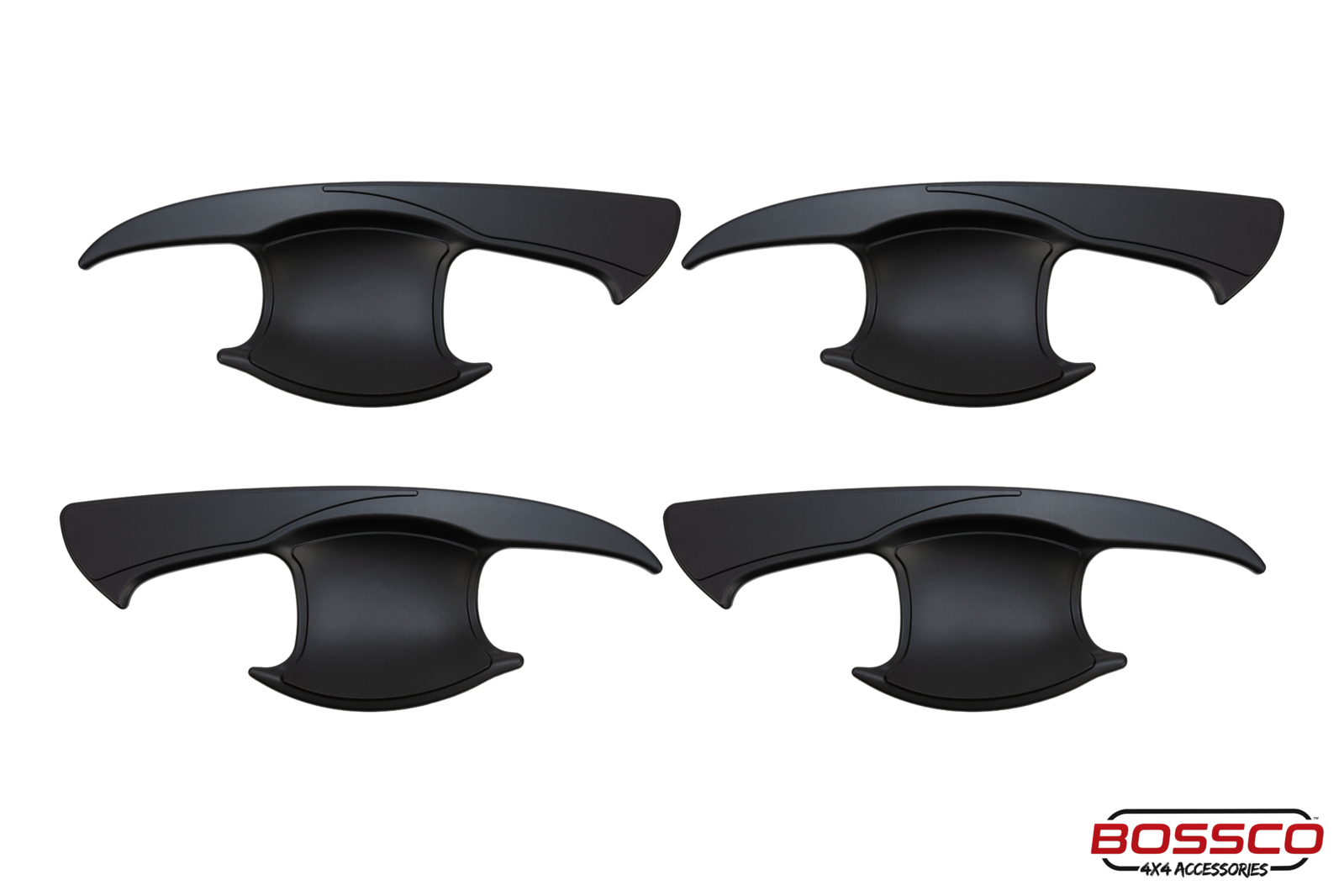 Black Door Handle Covers Suitable For Toyota Hilux 2015-2021- Keyless Entry