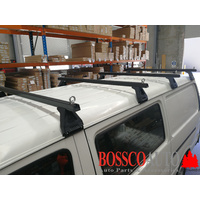 Heavy Duty Black Roof Racks for Mercedes Benz Sprinter (Low Roof) series 2000 - 2005 (set of 4)