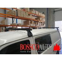 Heavy Duty Black ROOF RACKS suitable for Ford Transit (set of 2) 2000-2022
