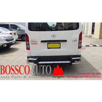 Rear Tow Loop Step Bar Suitable For Toyota Hiace LWB 2005-2019 - W/ Tow Ball &Tongue and OEM wiring harness