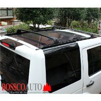 Black Roof Racks suitable for LAND ROVER DISCOVERY 3 & 4 2004-2017
