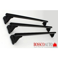 Black ROOF RACKS suitable for FORD ECONOVAN 1985-2005 (Low Roof)