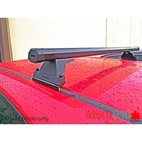 Black Heavy Duty Roof Racks suitable for Hyundai iLoad With Factory Tracks 2007-2022 (2 bars)