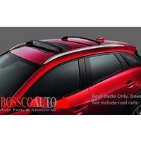 Black Roof Racks suitable for Mazda CX-5 2017-2022
