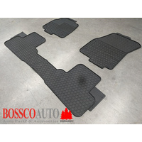 All Weather Rubber Floor Mats suitable for Land Rover Range Rover Evoque 2010-2018 - CLEARANCE RUNOUT