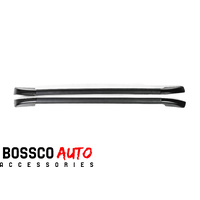 Black Roof Rails Suitable for Ford Ranger / Mazda BT-50 Dual Cab 2012-2020 - RUNOUT