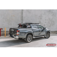 Manual Roller Shutter Tonneau Lid and Loaded Sports Bar Suitable For Mitsubishi Triton MQ MR 2015+
