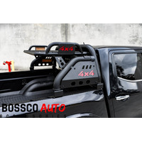 Tonneau Cover-Compatible Loaded Sports Bar with Roof Basket For Toyota Hilux 2005 -2022
