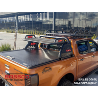 Tonneau Cover-Compatible Loaded Sports Bar with Roof Basket For Ford Ranger 2012-2022
