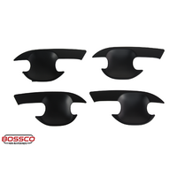 Black Door Handle Bowl Covers Protectors Suitable For Ford Ranger 2012-2021