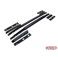 Dark Grey Roof Rails Suitable For Mazda BT-50 2020-2023 - FREE FITTING FOR FIRST CUSTOMER
