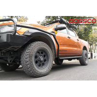 Heavy Duty Black Side Steps With Brush Bars Suitable For Ford Ranger PX 2012-2020