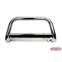 Low Chrome Stainless Steel Nudge Bar with Stone Guard / Bash Plate for Colorado 2012-2016
