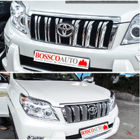 Grille Covers and Grille Insert suitable for Toyota Prado FJ150 2010-2013