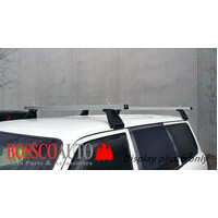 Heavy Duty Silver ROOF RACKS suitable for Toyota Prado 1995- 2002