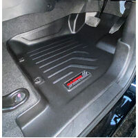 Floor Liners Suitable For Toyota Land Cruiser 200 Series VX/Sahara 2009+ Rows 1 & 2 