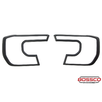 Front Black Headlight Head Light Trim Covers Suitable For NEXT GEN Ford Everest 2022+