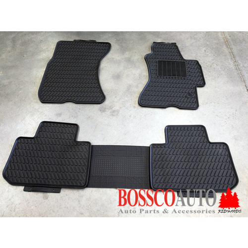 All Weather Rubber Floor Mats Suitable For Subaru Forester 2013 2018